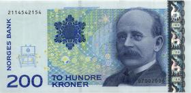 Norwegen / Norway P.50d 200 Kronen 2006 (1) 