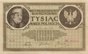 Polen / Poland P.022b 1000 Marek 1919 (1-) 