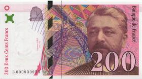 Frankreich / France P.159a 200 Francs 1995 (1) 