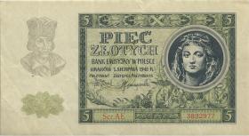 R.581: 5 Zlotych 1941 (3) 