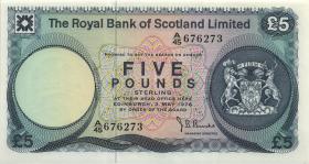 Schottland / Scotland P.337 5 Pounds 1976 (1) 