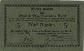 R.921b: 5 Rupien 1915 E (1) "Häge" 