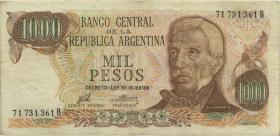 Argentinien / Argentina P.299 1000 Pesos (1973-76) (3) 