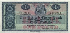 Schottland / Scotland P.166c 1 Pound 25.1.1966 (1) 