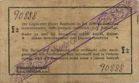 R.928a: Deutsch-Ostafrika 1 Rupie 1916 F2 (3) 
