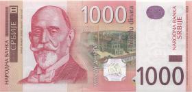 Serbien / Serbia P.60b 1000 Dinara 2014 (1) 