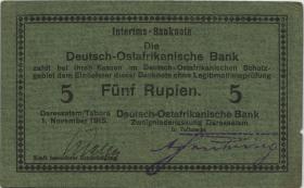 R.921b: Deutsch-Ostafrika 5 Rupie 1915 E (2) 
