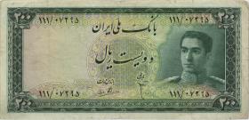 Iran P.051 200 Rials (1951) (3) 