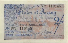 R.658b: Jersey 2 Shillings 6-stellig (2+) 