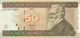 Litauen / Lithuania P.67 50 Litu 2003 (3) 