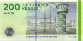 Dänemark / Denmark P.67e 200 Kronen 2015 (1) U.3 