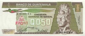 Guatemala P.065 1/2 Quetzal 6.1.1983 (1) 