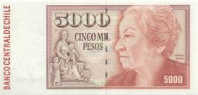 Chile P.155e 5000 Escudos 2005 (1) 