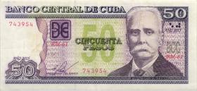Kuba / Cuba P.123i 50 Pesos 2015 (2) 