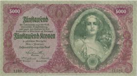 Österreich / Austria P.079 5000 Kronen 1922 (2) 