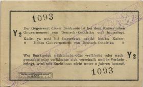 R.928s: Deutsch-Ostafrika 1 Rupie 1916 Y2 (2) 