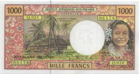 French PacificTerritories 1.000 francs (2006-) (1) 