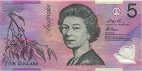 Australien / Australia P.51b 5 Dollars (19)95 Polymer Fehldruck (1) 