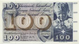Schweiz / Switzerland P.49n 100 Franken 1972 (1) 