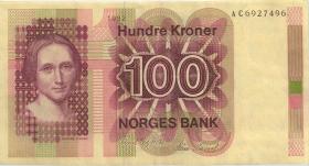 Norwegen / Norway P.41c 100 Kroner 1982 (2) 
