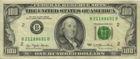 USA / United States P.467 100 Dollars 1977 (3+) 