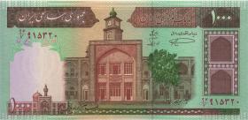 Iran P.138b 1.000 Rials (1982-2002) (1) 