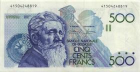 Belgien / Belgium P.143 500 Francs (1982-98) (3+) 