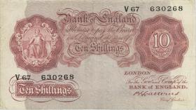 Großbritannien / Great Britain P.362b 10 Shillings (1928-48) (3) 