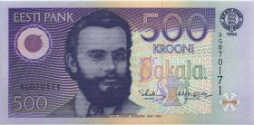 Estland P.80a 500 Kronen 1994 (1) 