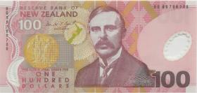 Neuseeland / New Zealand P.189a 100 Dollars (19)99 Polymer (1) BG 