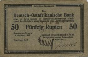 R.913a: Deutsch-Ostafrika 50 Rupien 1915 (2) 