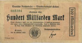 PS1209 Reichsbahn Erfurt 100 Milliarden Mark 1923 (4) 