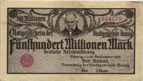 R.807b: Danzig 500 Millionen Mark 1923 (3) 