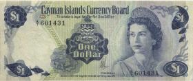 Cayman-Inseln P.01a 1 Dollar (1971) (3) 