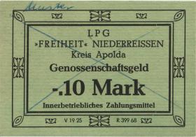 L.096.1 LPG Niederreißen "Freiheit" 0,10 Mark (1) 