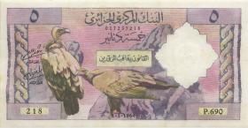 Algerien / Algeria P.122 5 Dinars 1964 (3+) 