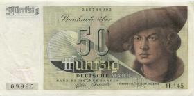 R.254 50 DM 1948 Bank Deutscher Länder (3+) H.145 