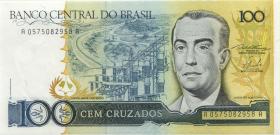 Brasilien / Brazil P.211a 100 Cruzados (1986) (1) 