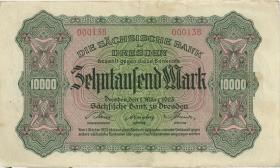 R-SAX 13: 10.000 Mark 1923 (3) 000138 