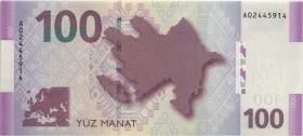 Aserbaidschan / Azerbaijan P.30 100 Manat 2005 (1) 