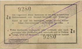 R.928t: Deutsch-Ostafrika 1 Rupie 1916 Z2 4-stellig (1-) 