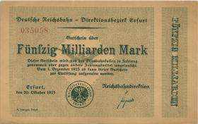 PS1208 Reichsbahn Erfurt 5 Milliarden Mark 1923 (1) 