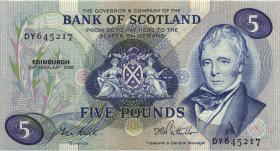Schottland / Scotland P.112f 5 Pounds 1988 (2) 