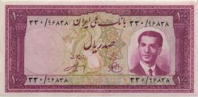 Iran P.057 100 Rials 1951 (1) 