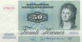 Dänemark / Denmark P.50j 50 Kronen 1993 (1) 