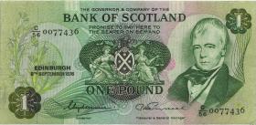 Schottland / Scotland P.111c 1 Pound 8.9.1976 (3) 