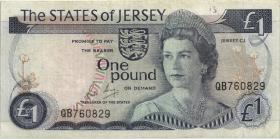 Jersey P.11b 1 Pound (1976-88) (3) 
