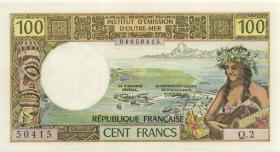 Tahiti P.24b 100 Francs 1973 (1) 