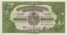 Tonga P.10d 10 Shillings 1960 (1) 