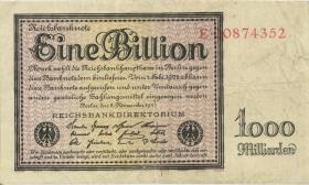 R.131a: 1 Billion Mark 1923 Reichsdruck (3) 